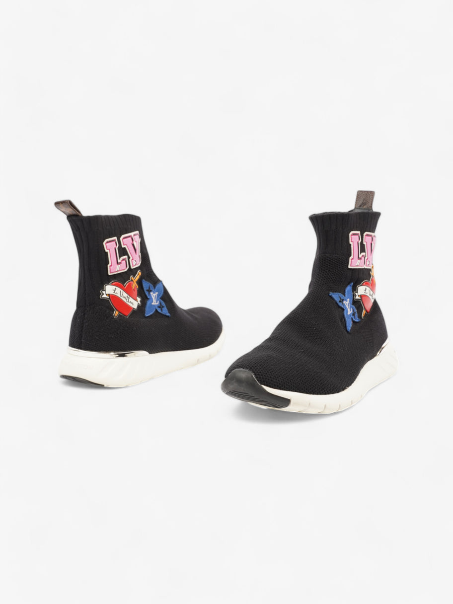 Louis Vuitton Heart Sock Sneakers Black / Multicolour Cotton EU 38 UK 5 Image 9