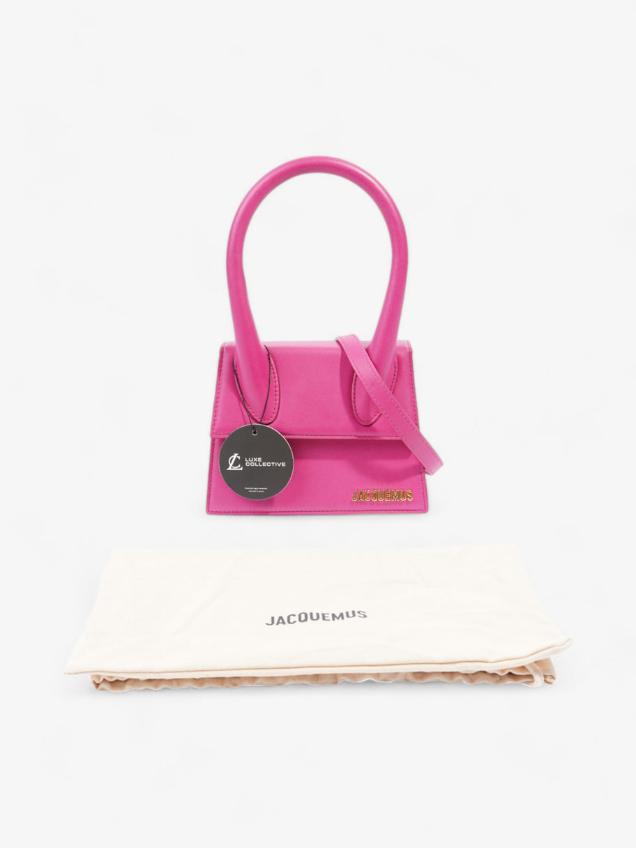 Jacquemus Le Chiquito Pink Leather Moyen Image 9