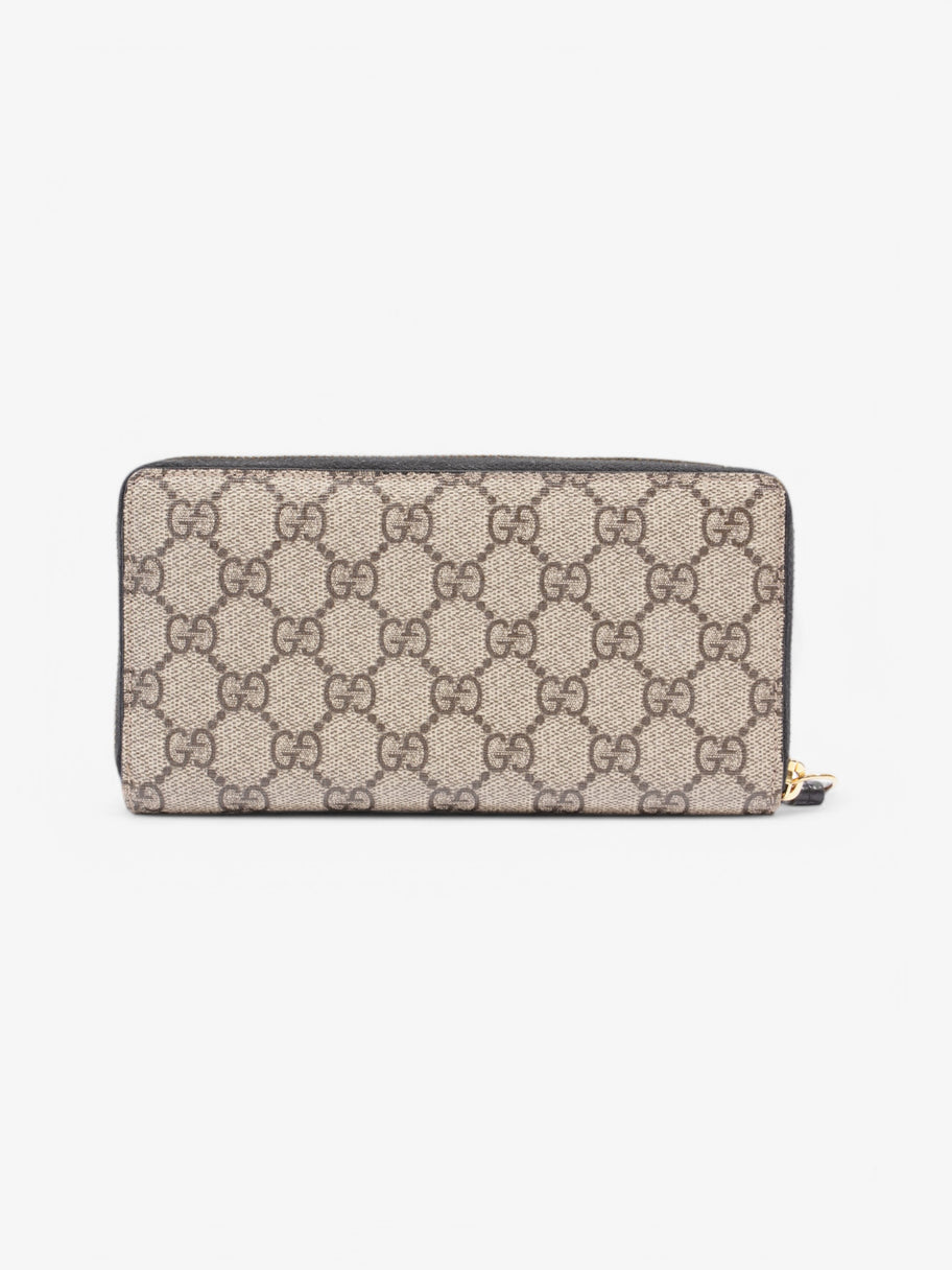 Gucci Marmont Wallet Beige  / Navy Coated Canvas Image 2