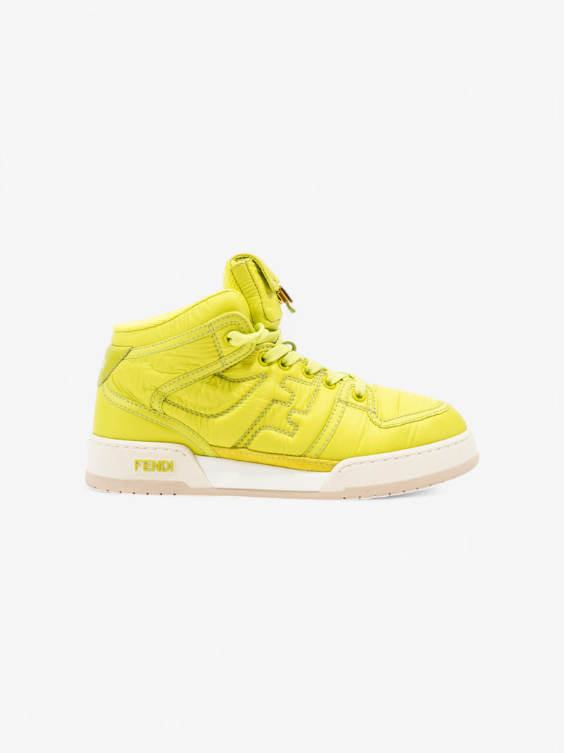  Fendi Match Trainers Lime Nylon EU 37 UK 4