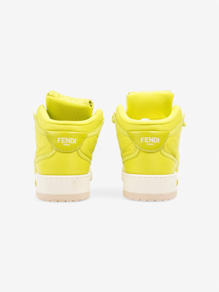 Fendi Match Trainers Lime Nylon EU 37 UK 4 Image 6