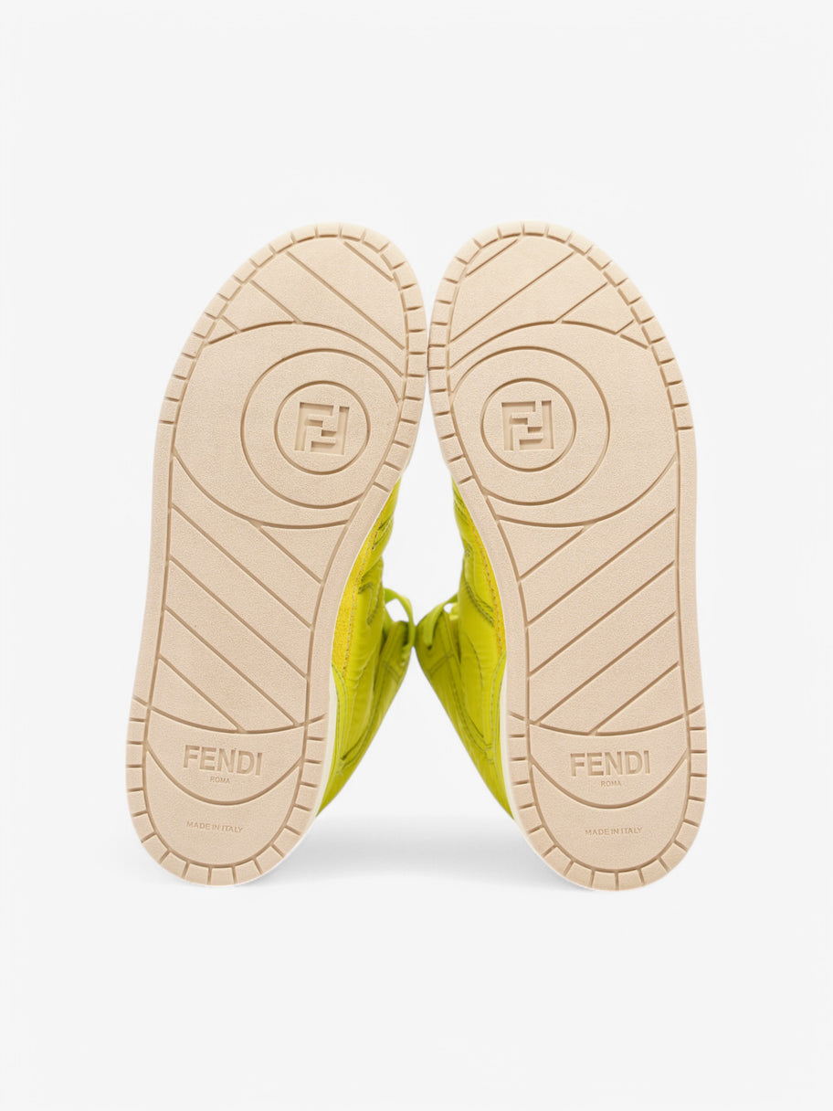 Fendi Match Trainers Lime Nylon EU 37 UK 4 Image 7