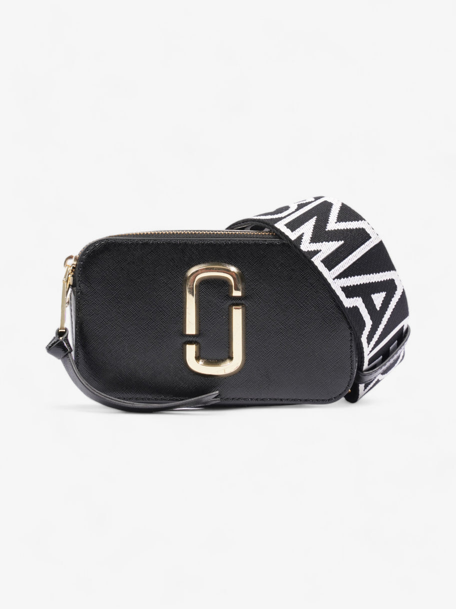 Marc Jacobs Snapshot Black / Grey / Cream Saffiano Leather Image 1