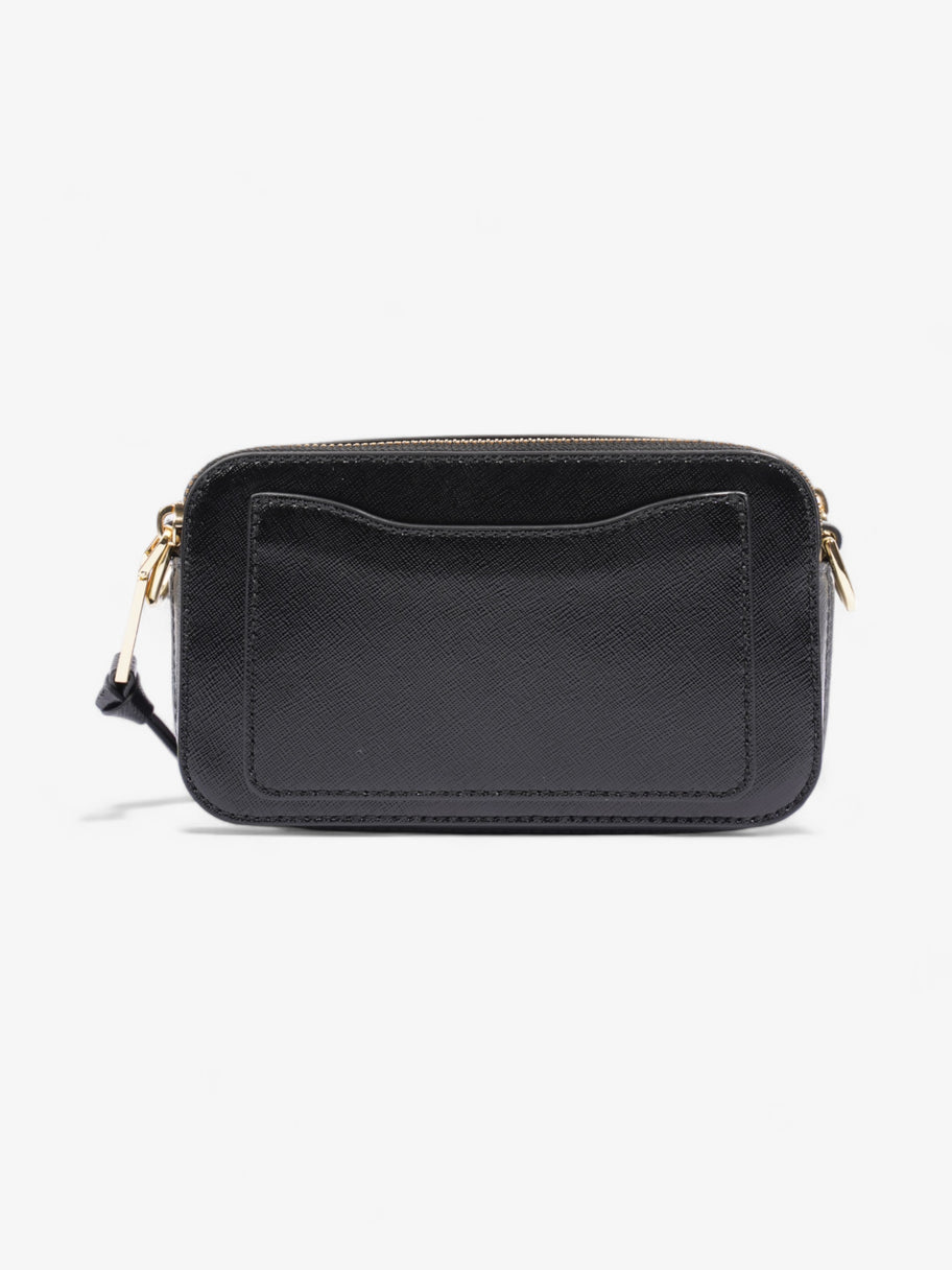 Marc Jacobs Snapshot Black / Grey / Cream Saffiano Leather Image 4