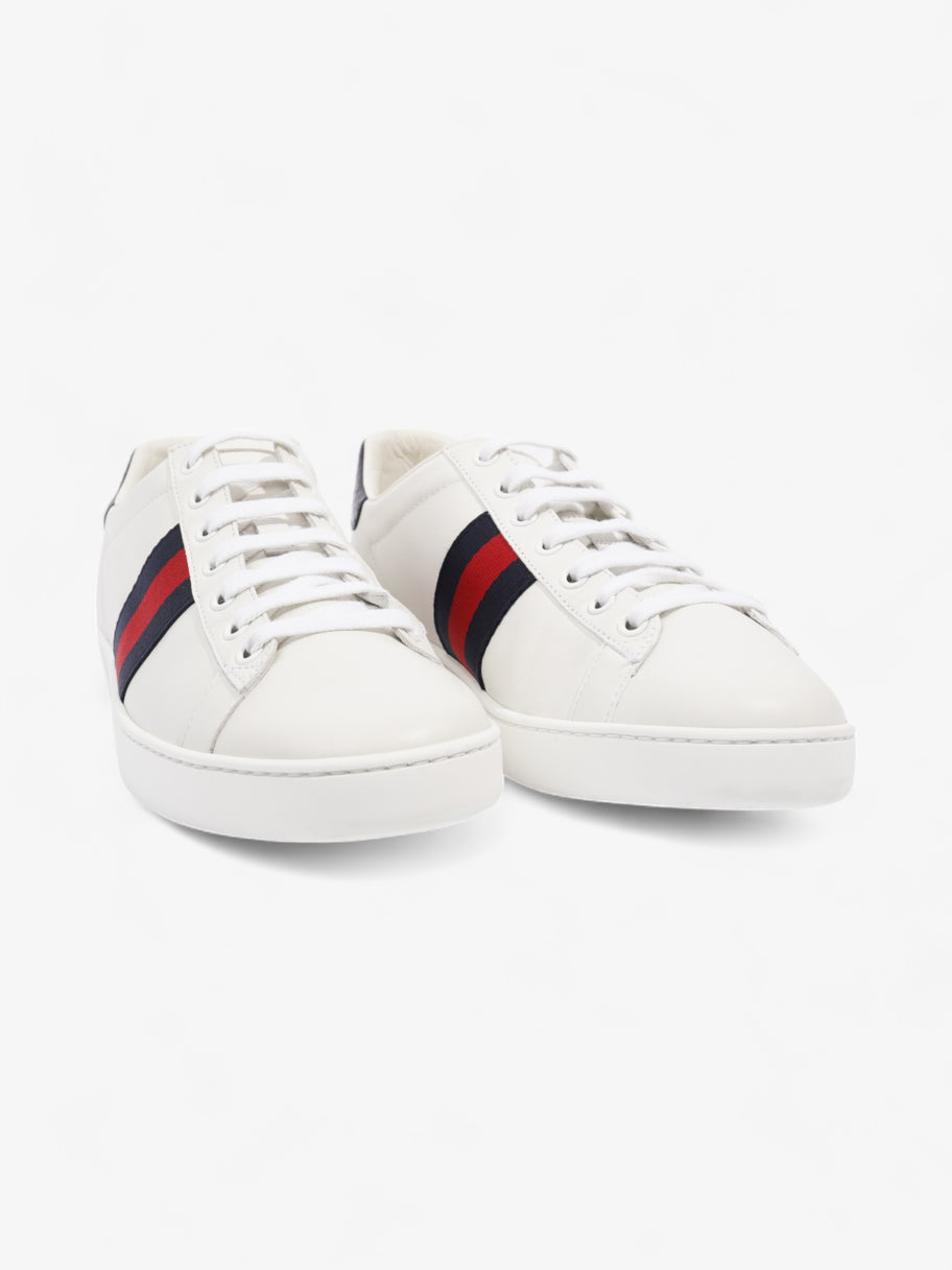 Gucci Ace White / Blue / Red Leather EU 38.5 UK 5.5 Image 2