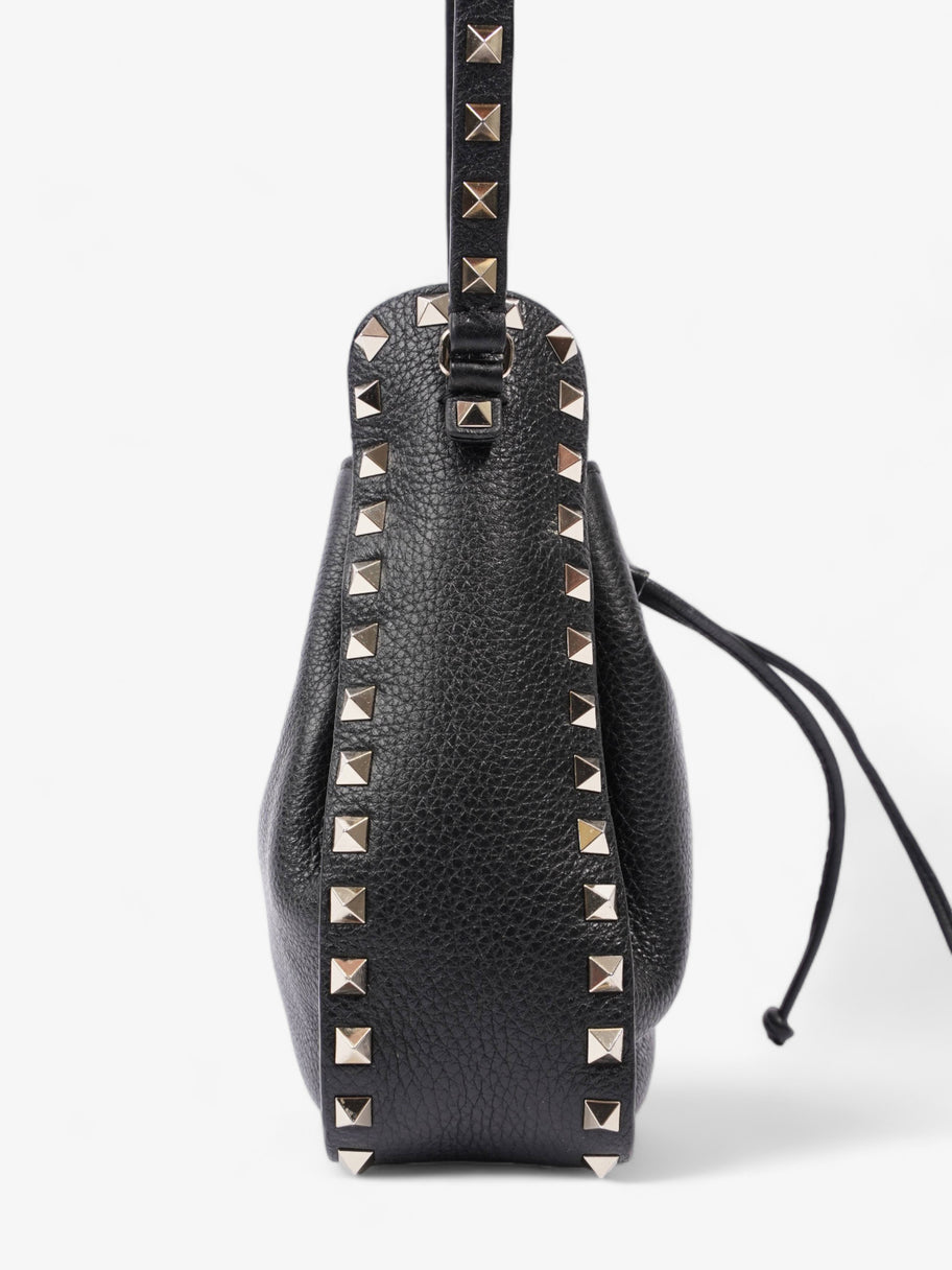 Rockstud Bucket Black Leather Image 4