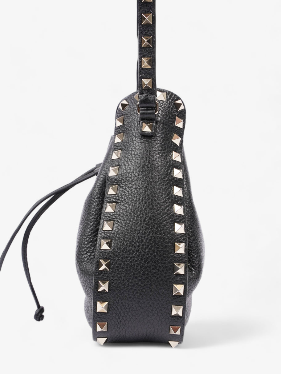 Rockstud Bucket Black Leather Image 6