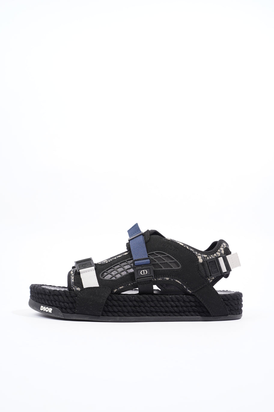 Atlas Sandals Black / Blue / Grey Canvas EU 43 UK 9 Image 5