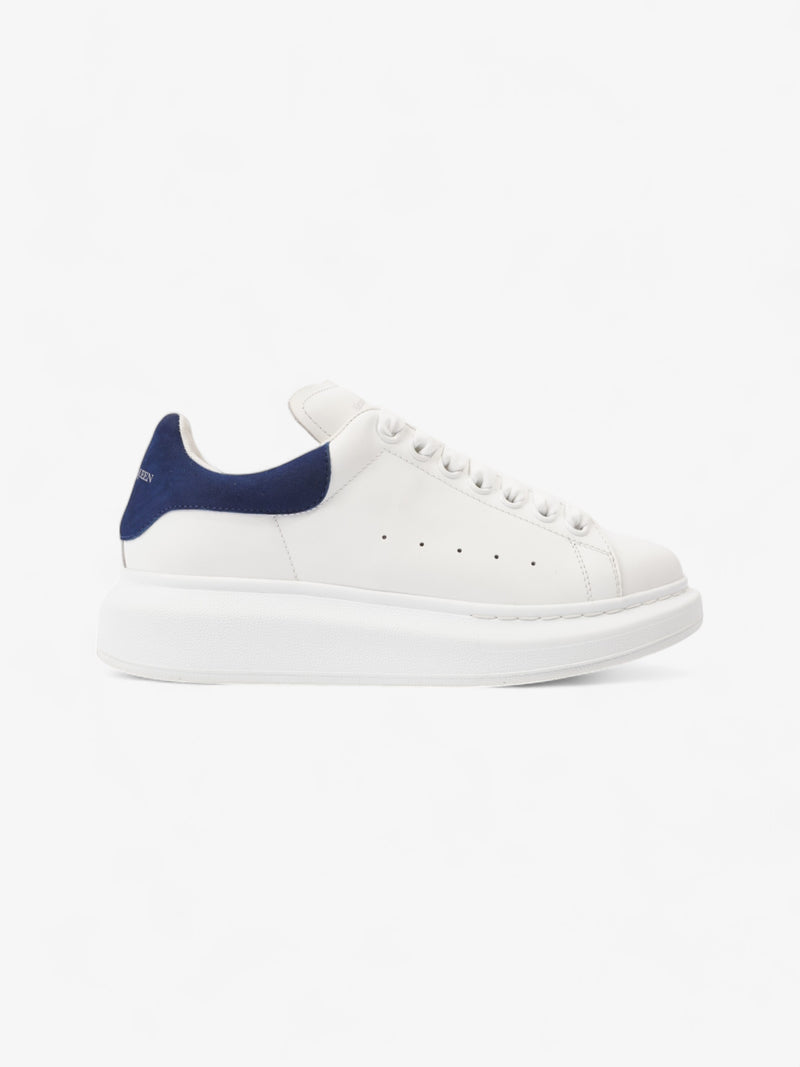  Alexander McQueen Oversized Sneakers White / Blue Tab Leather EU 37.5 UK 4.5