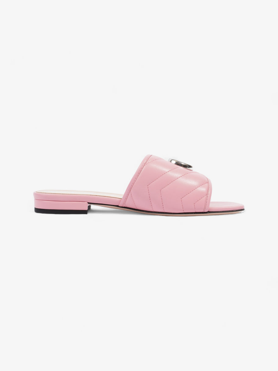 Gucci GG Marmont Slides Pink Matelasse Leather EU 36.5 UK 3.5 Image 4