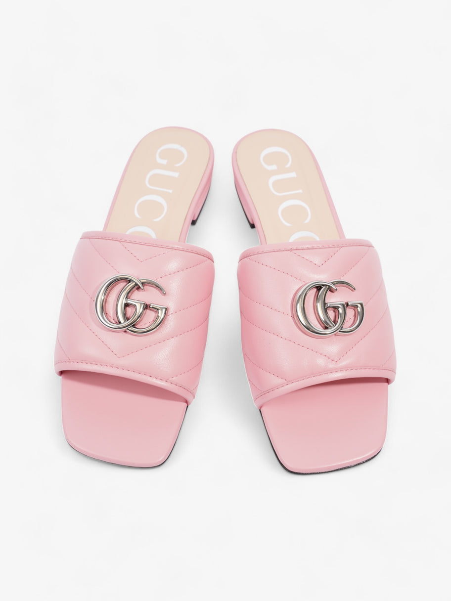 Gucci GG Marmont Slides Pink Matelasse Leather EU 36.5 UK 3.5 Image 8