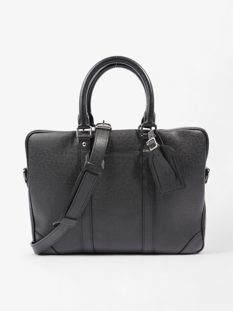  Louis Vuitton Porte Documents Voyage PM Black