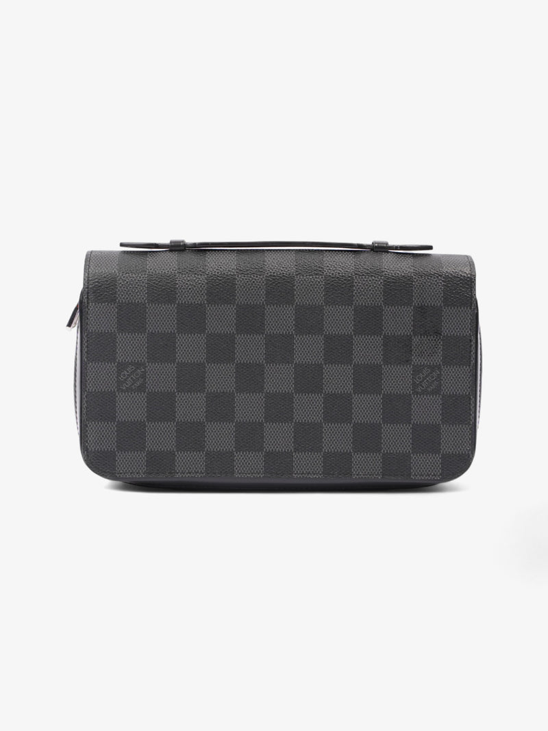  Louis Vuitton XL Zippy Wallet Damier Graphite Coated Canvas