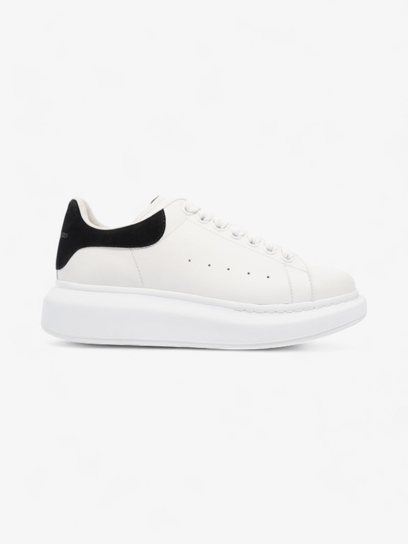  Alexander McQueen Oversized Sneakers White / Black Leather EU 38 UK 5