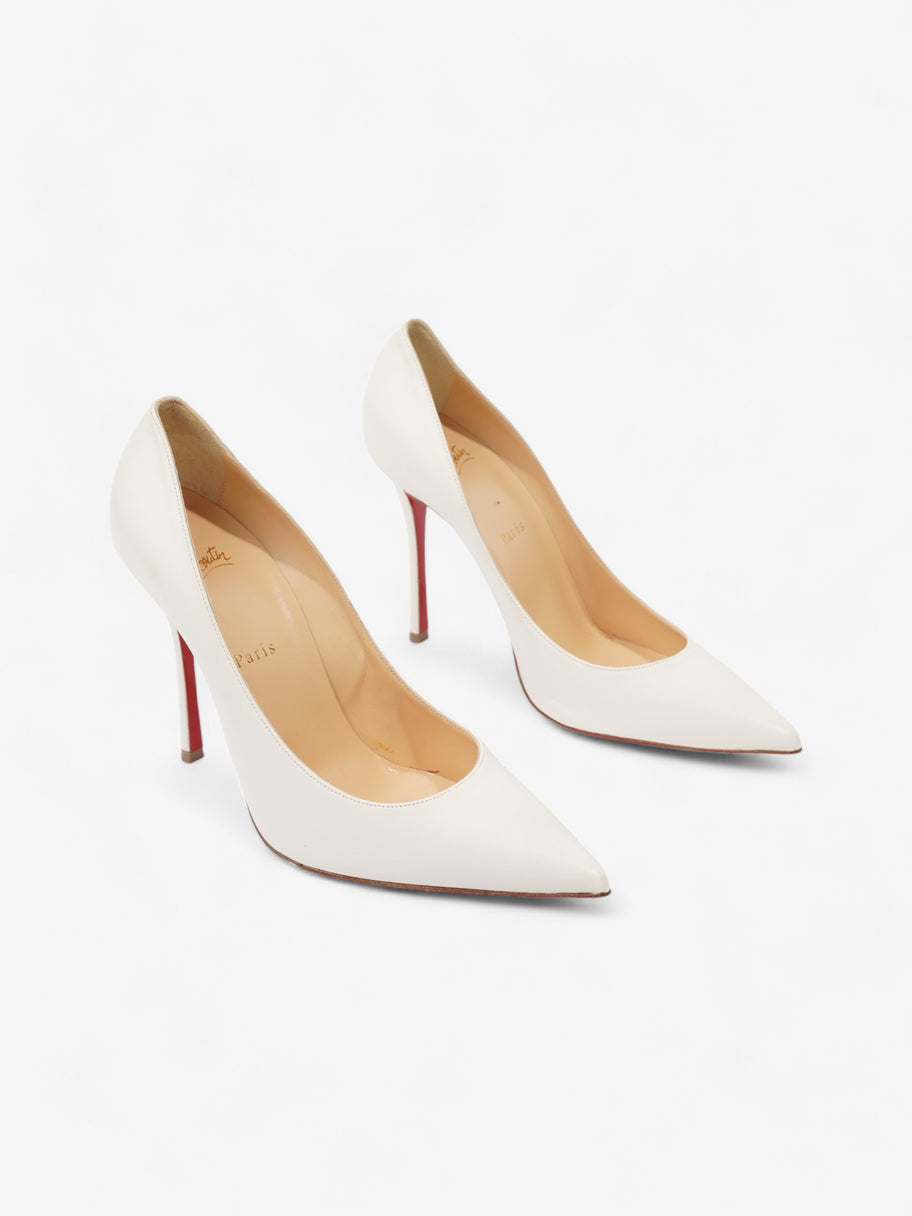 Christian Louboutin Corneille heels 100 White Leather EU 40 UK 7 Image 2