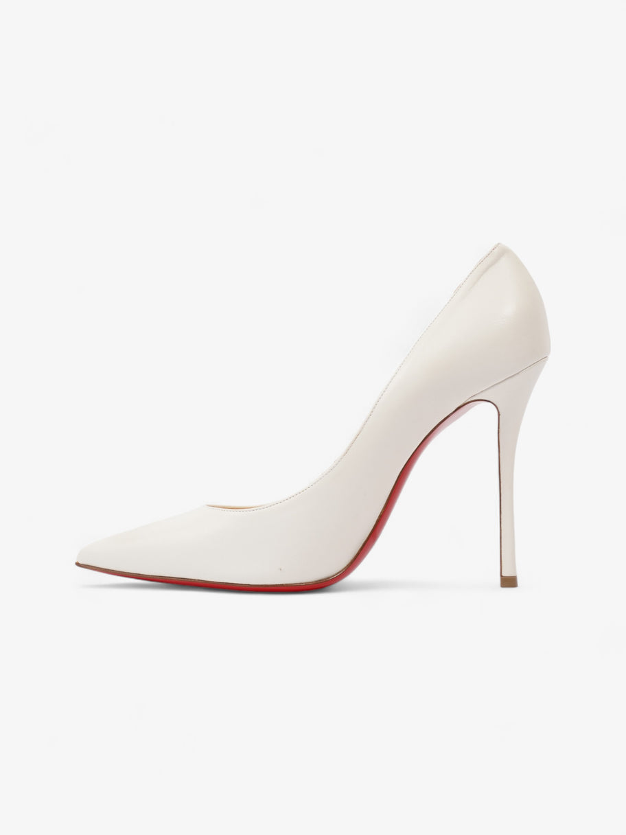 Christian Louboutin Corneille heels 100 White Leather EU 40 UK 7 Image 3