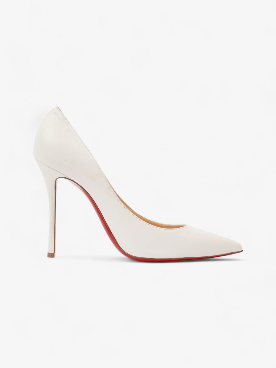 Christian Louboutin Corneille heels 100 White Leather EU 40 UK 7 Image 4