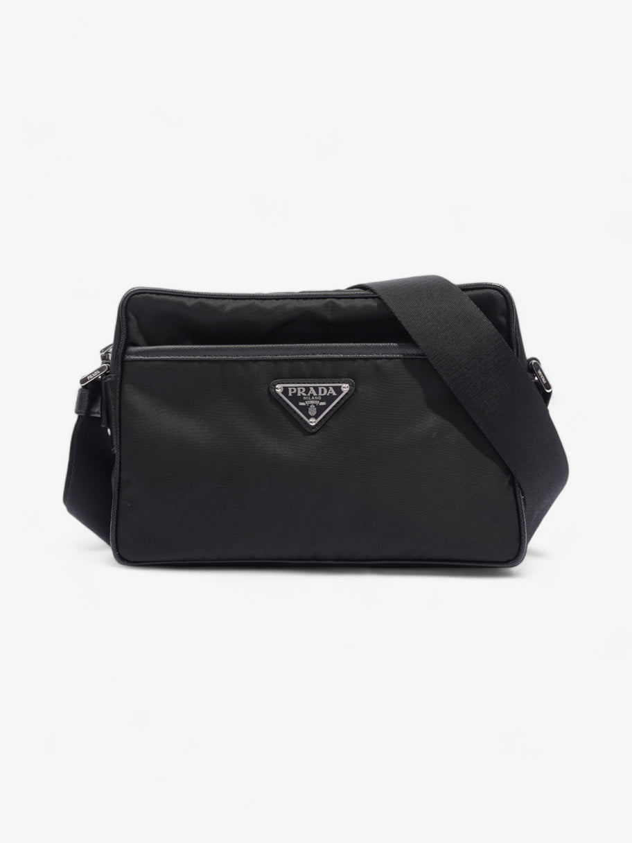 Prada Messenger Bag Black Re Nylon Image 1