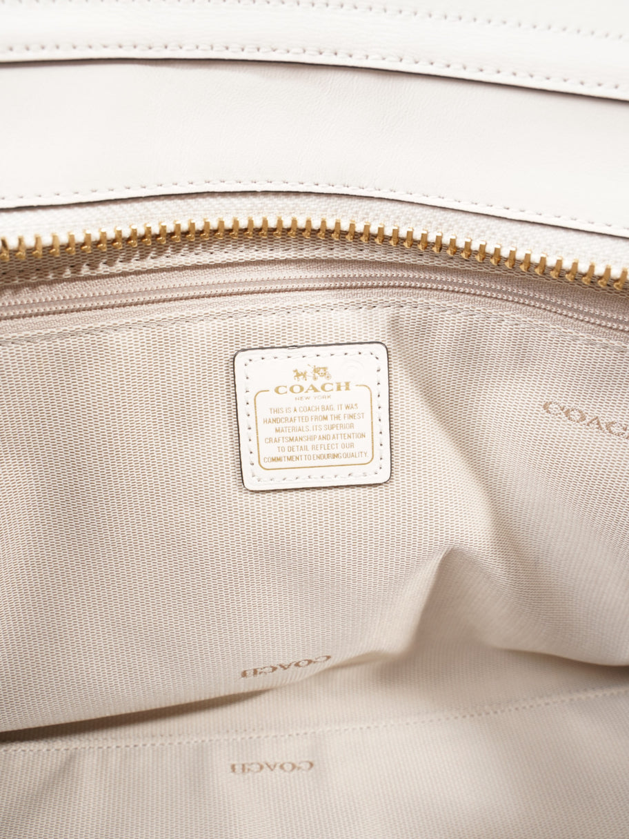 Coach Swagger 32 Beige / Black Leather Image 9