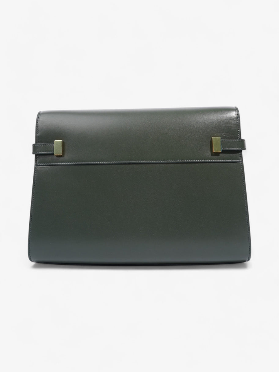 Saint Laurent Manhattan Dark Green Calfskin Leather Image 4