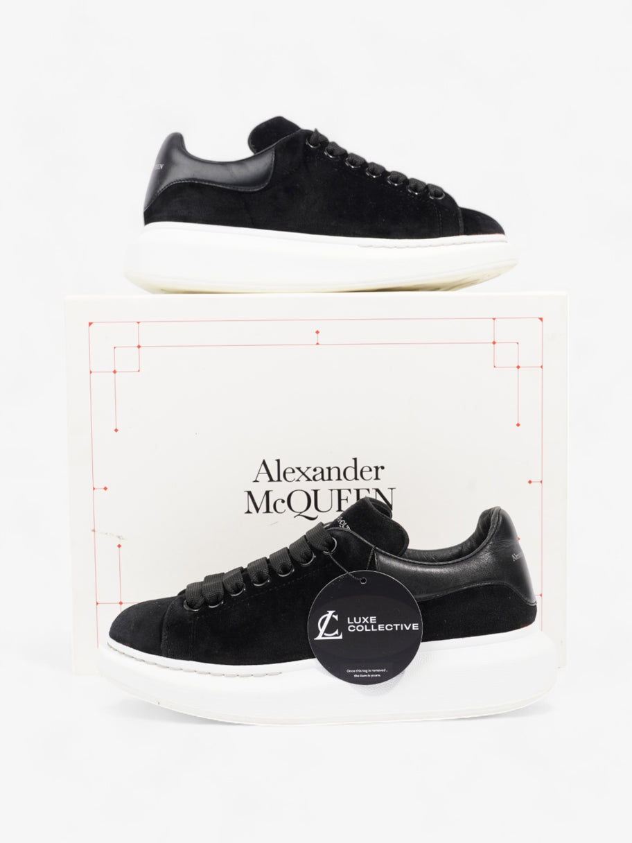 Alexander McQueen Oversized Sneakers Black / White Velvet EU 37 UK 4 Image 10