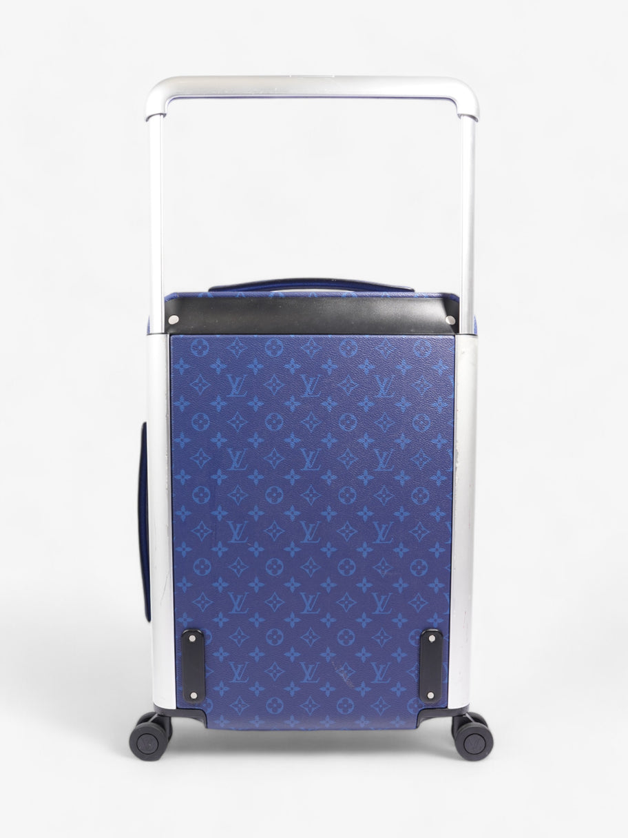 Louis Vuitton Horizon 55 Suitcase Blue Monogram Coated Canvas 55 Image 6