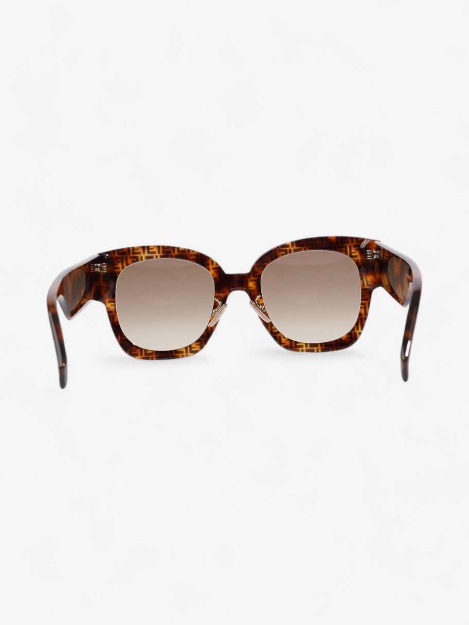 Fendi Roma Square Sunglasses Tortoise  Acetate 150mm Image 3