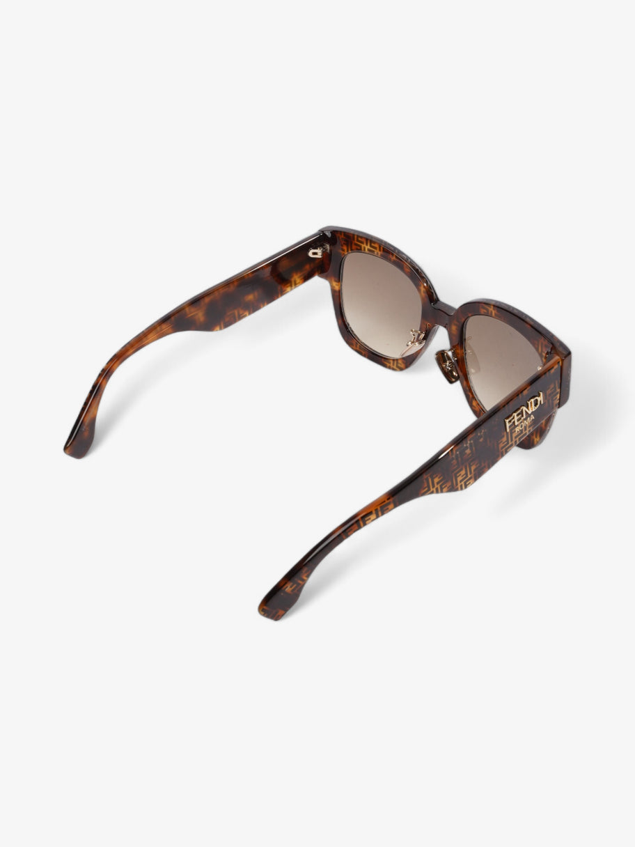 Fendi Roma Square Sunglasses Tortoise  Acetate 150mm Image 7