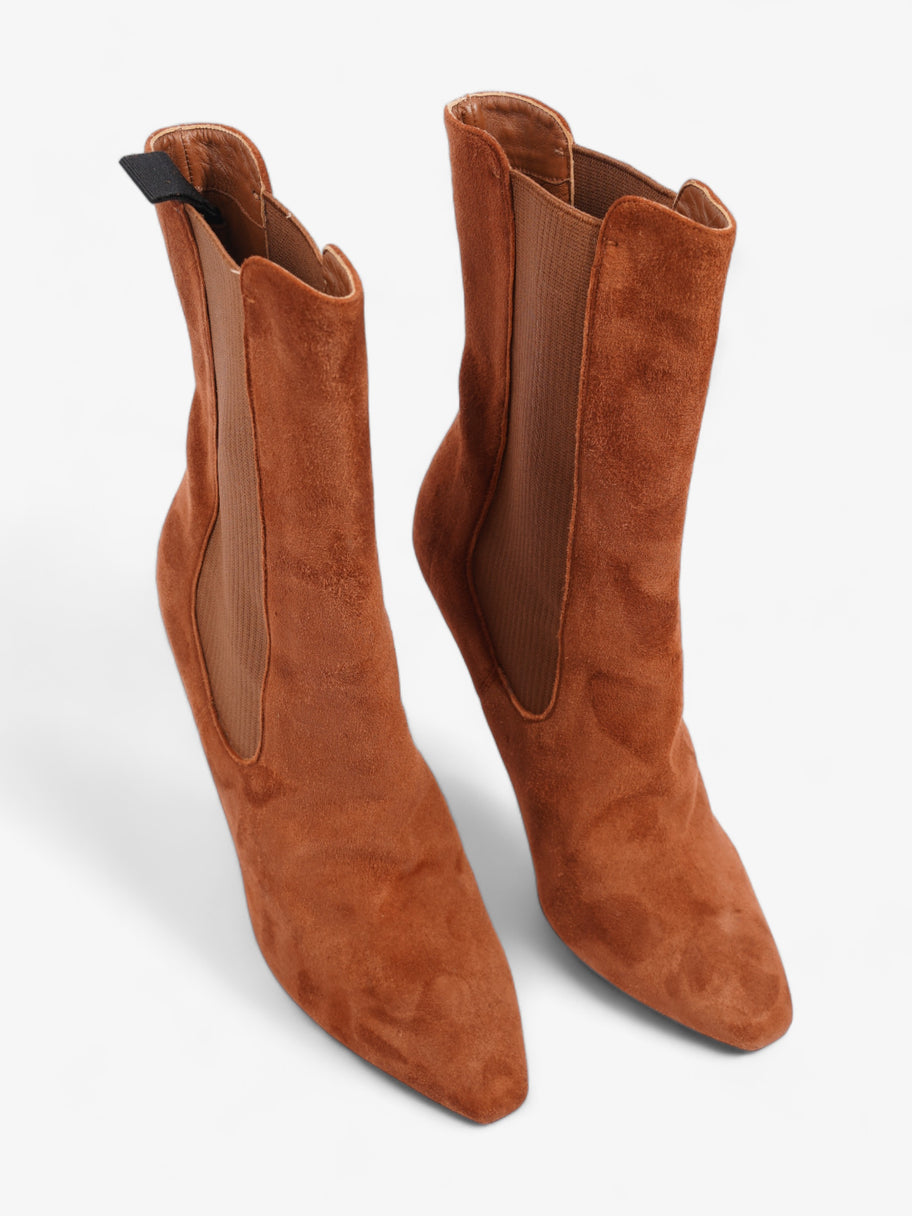 Burberry Kenley D-ring Boots 100 Brown Suede EU 40 UK 7 Image 8