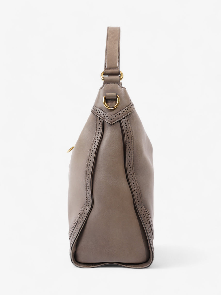 Gucci Hobo Bag Stone Grey Leather Image 3