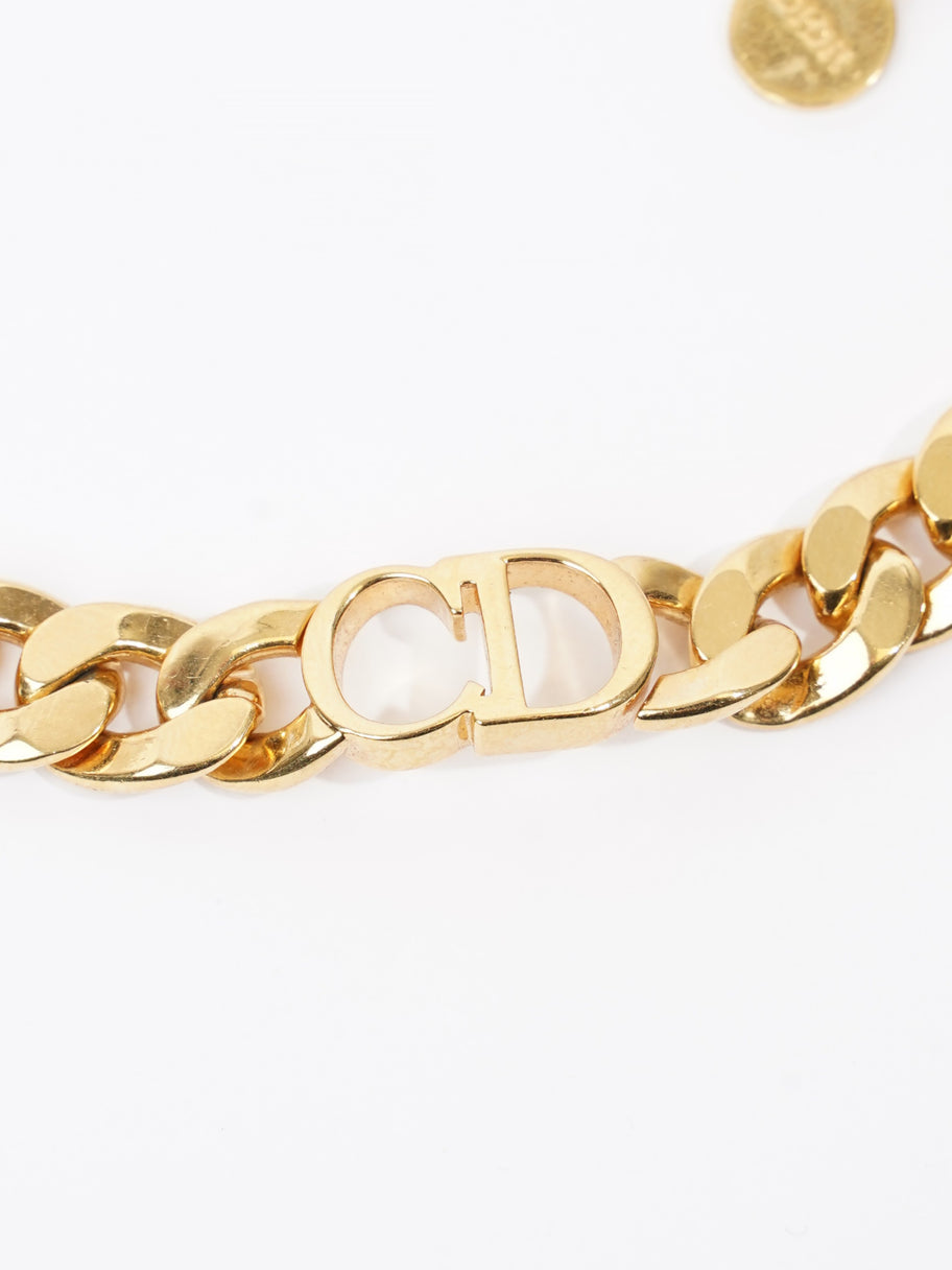 Christian Dior 30 Montaigne Choker Gold Base Metal Image 2