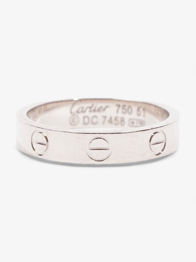  Wedding LOVE Band White Gold White Gold 51