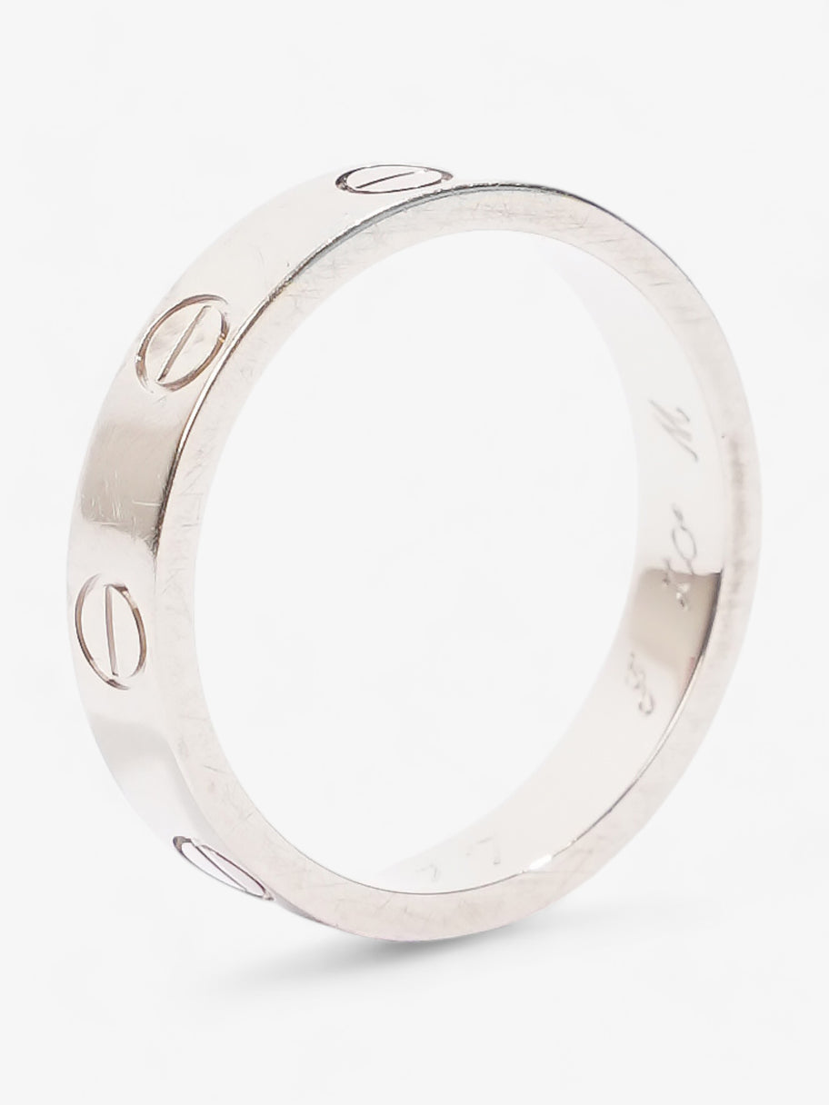 Wedding LOVE Band White Gold White Gold 51 Image 7