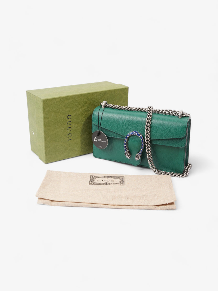 Gucci Dionysus Emerald Green / Electric Blue Leather Small Image 10