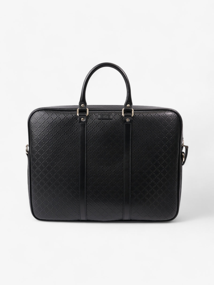 Gucci GG Briefcase Black Canvas Image 1