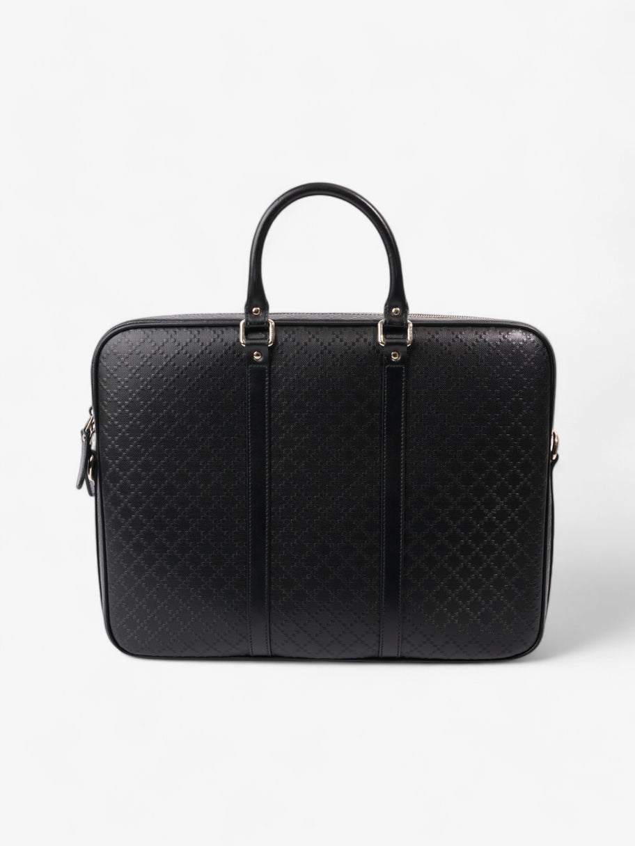 Gucci GG Briefcase Black Canvas Image 4