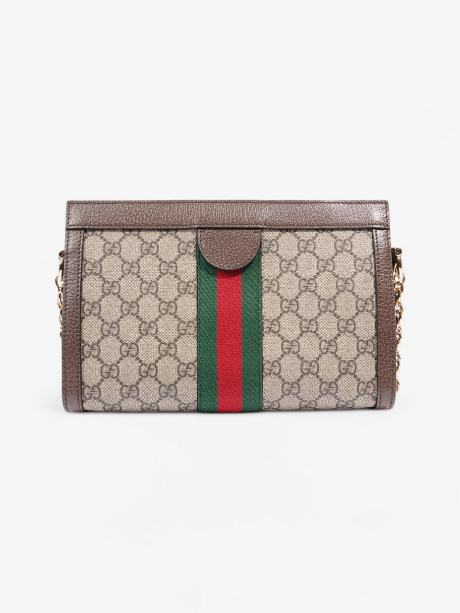 Gucci Ophidia Beige  / Green / Red Coated Canvas Small Image 4