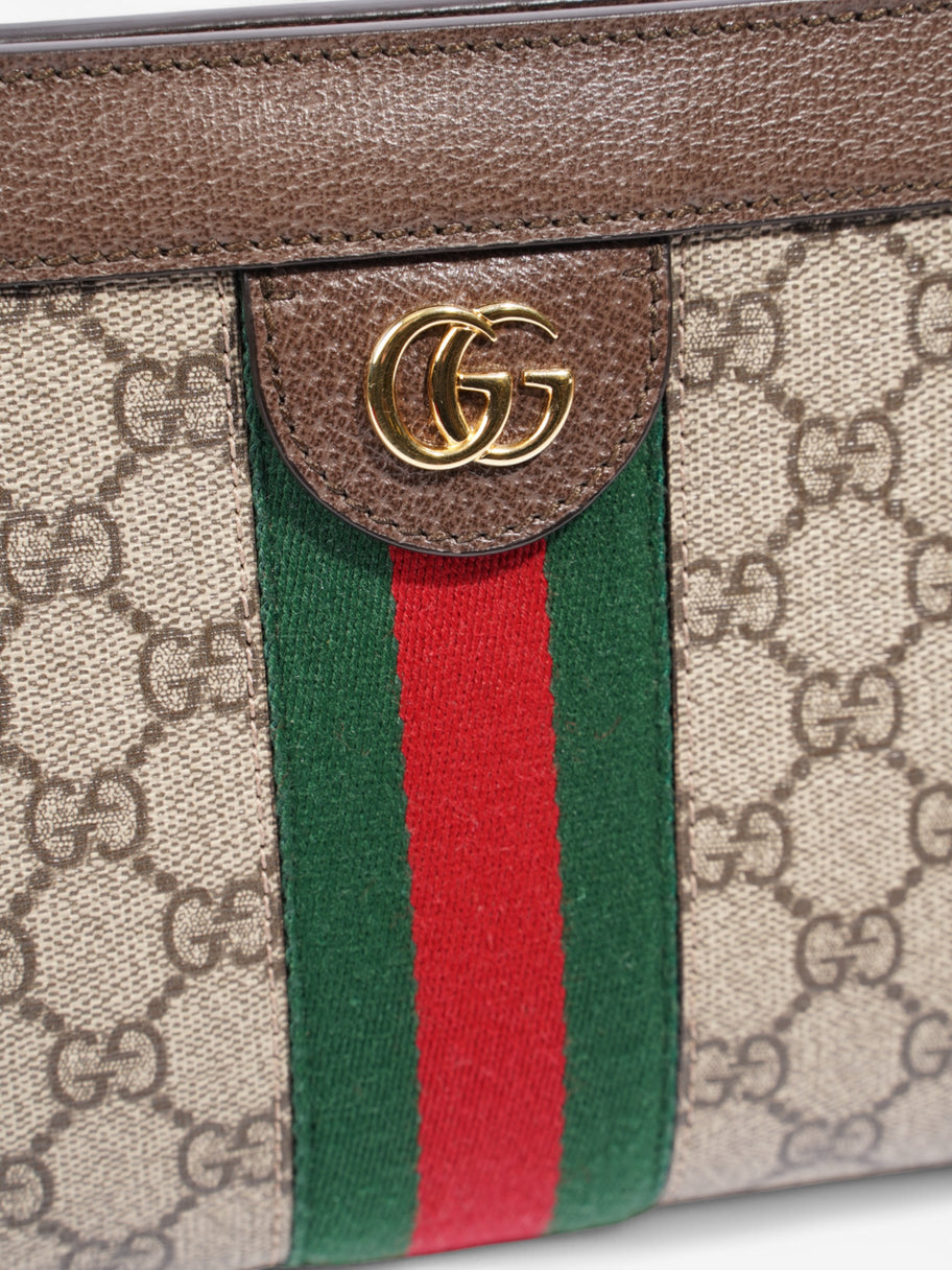 Gucci Ophidia Beige  / Green / Red Coated Canvas Small Image 7