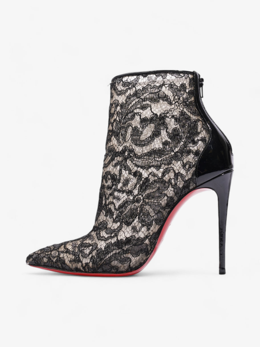 Christian Louboutin Psybootie  100 Black Lace EU 36 UK 3 Image 5