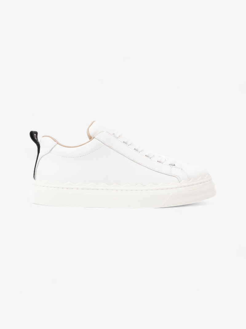  Chloe Lauren Sneakers White / Black Leather EU 39 UK 6