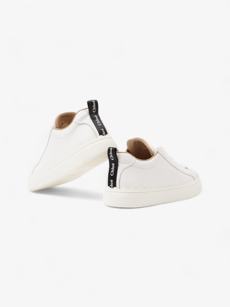 Chloe Lauren Sneakers White / Black Leather EU 39 UK 6 Image 10