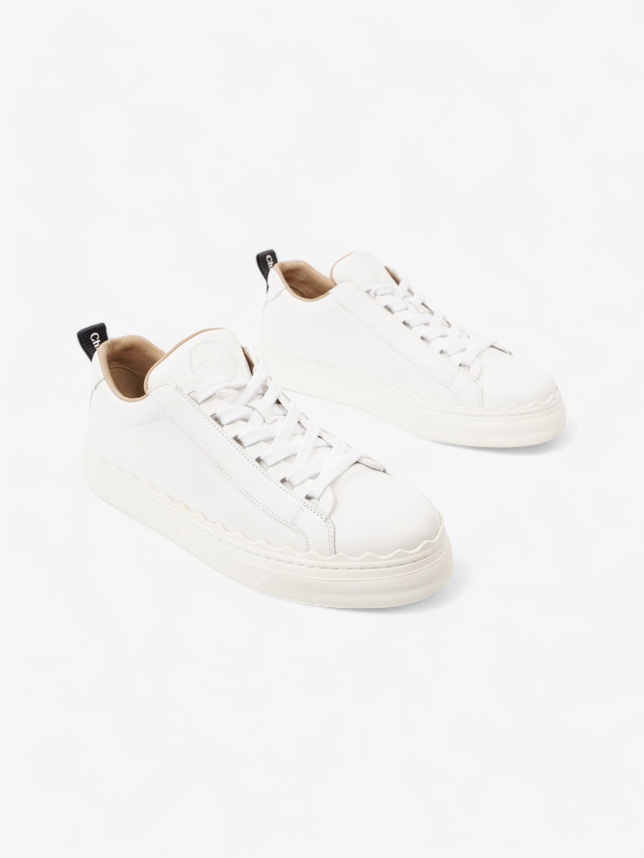 Chloe Lauren Sneakers White / Black Leather EU 39 UK 6 Image 2