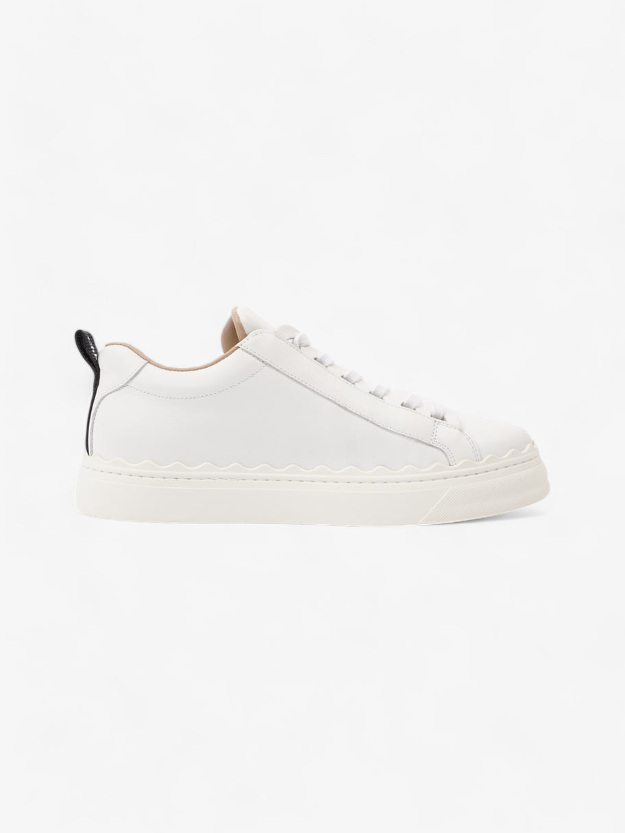 Chloe Lauren Sneakers White / Black Leather EU 39 UK 6 Image 4