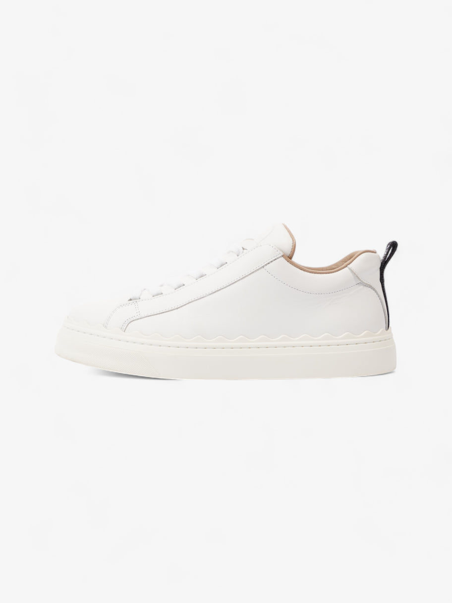 Chloe Lauren Sneakers White / Black Leather EU 39 UK 6 Image 5