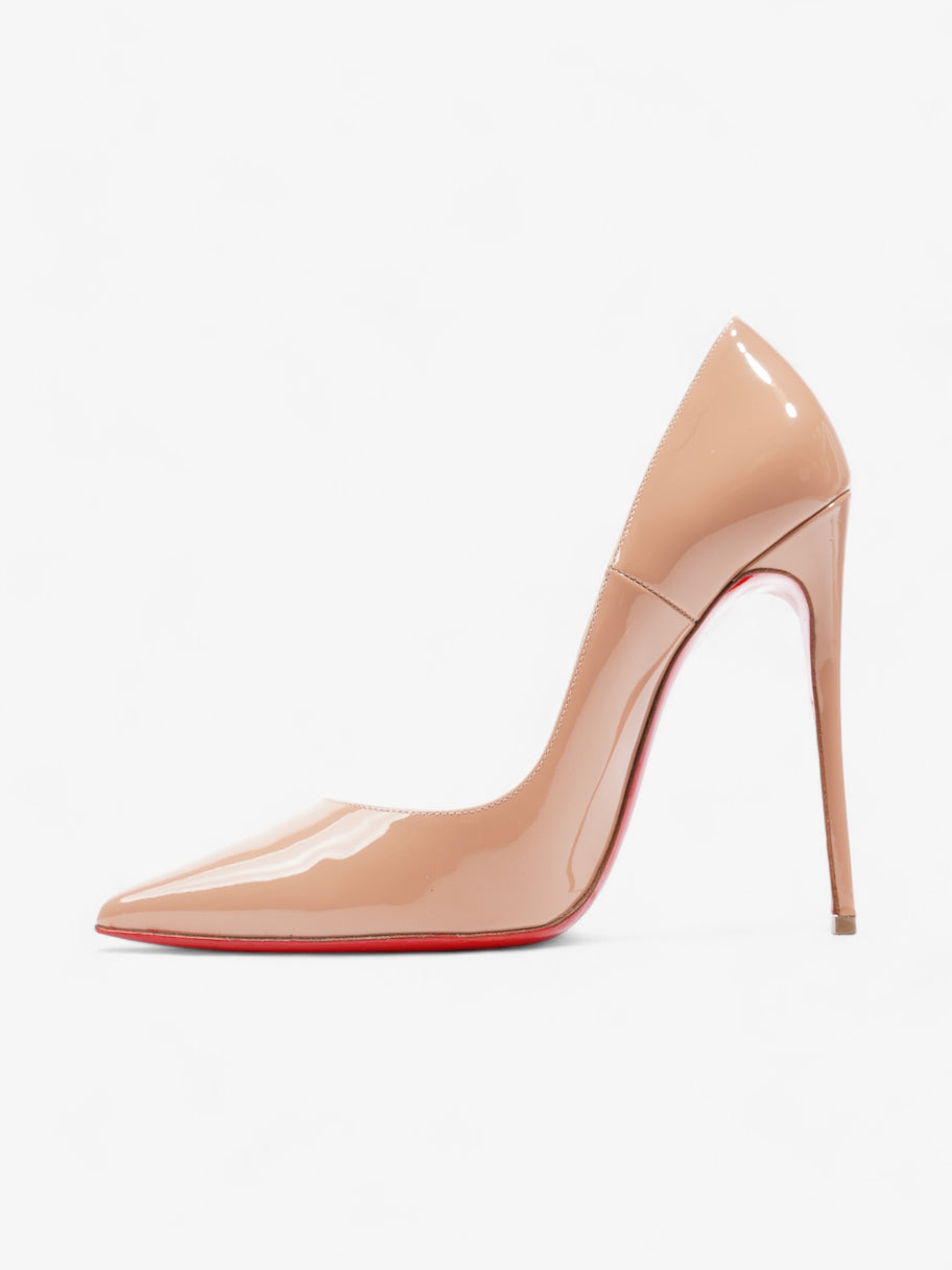 Christian Louboutin So Kate 120mm Nude Patent Leather EU 38 UK 5 Image 3