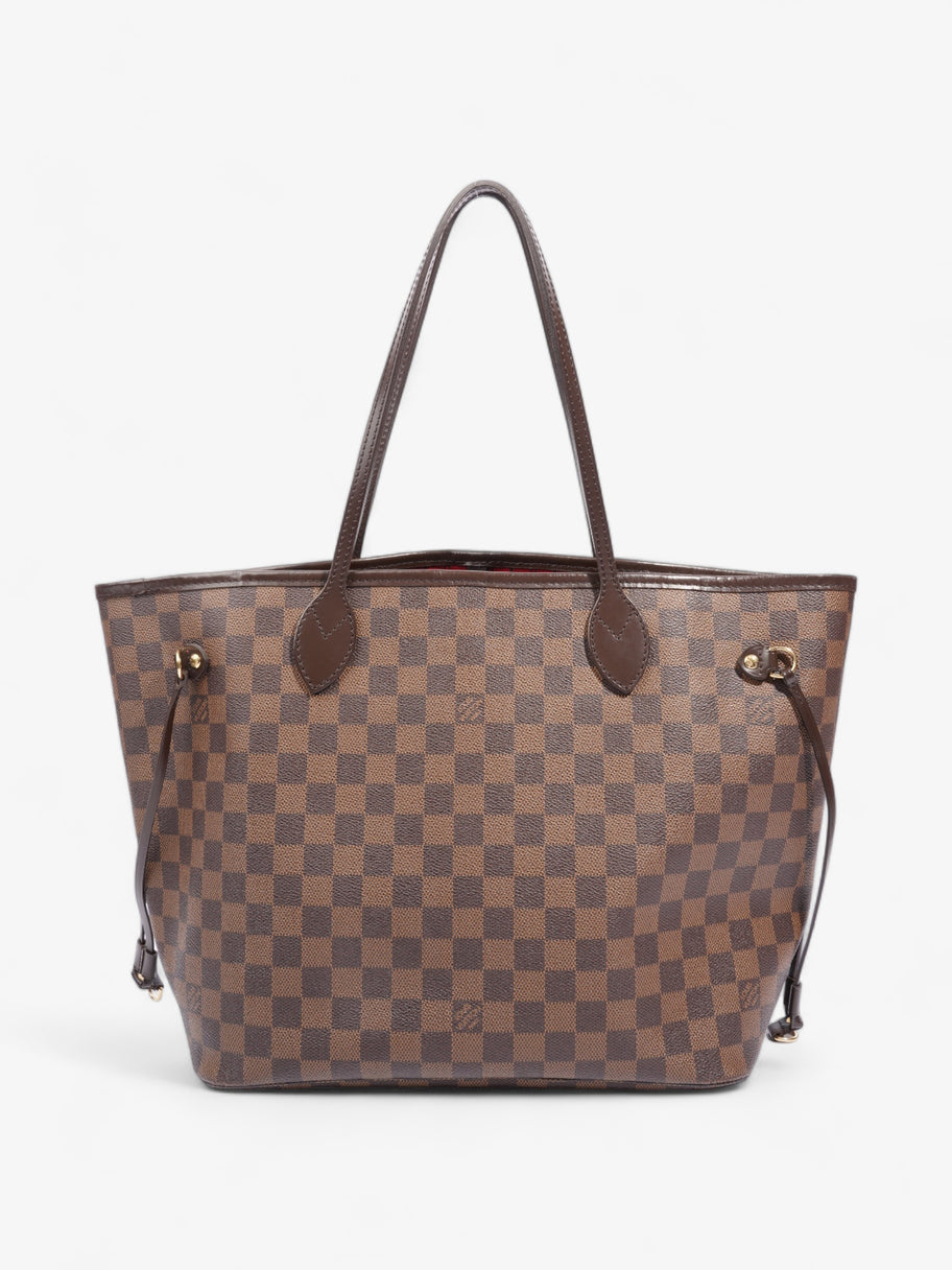 Louis Vuitton Neverfull MM Damier Ebene Coated Canvas Image 4