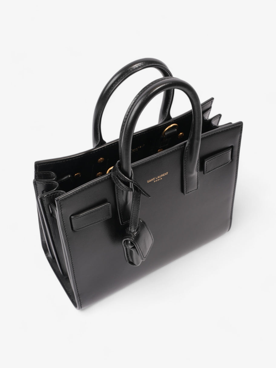 Saint Laurent Sac De Jour Black Calfskin Leather Nano Image 7