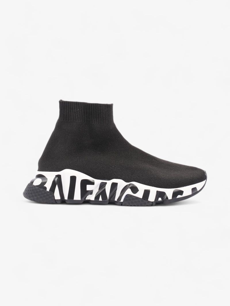  Balenciaga Speed Graffiti Black / White Cotton EU 36 UK 3