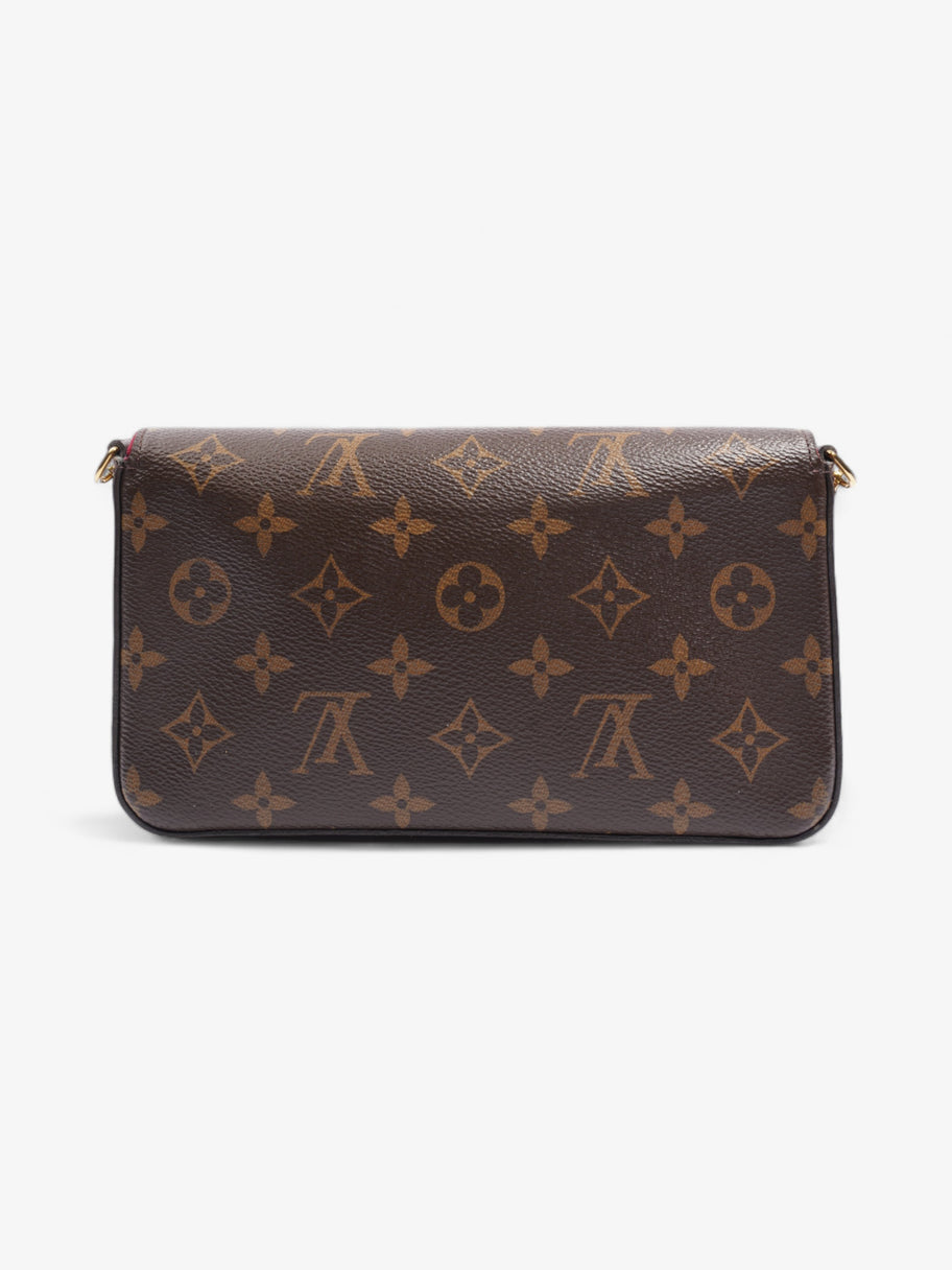 Louis Vuitton Félicie Pochette  Monogram Coated Canvas Image 4