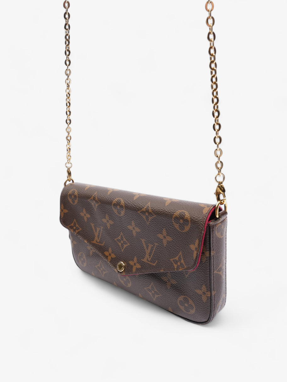 Louis Vuitton Félicie Pochette  Monogram Coated Canvas Image 7